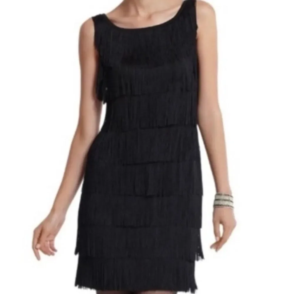 EUC White House Black Market Flapper Dress(size XXS) - Picture 2 of 7